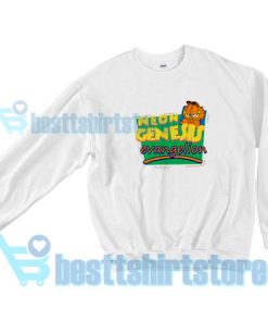 Neon Genesis Evangelio Garfield Sweatshirt