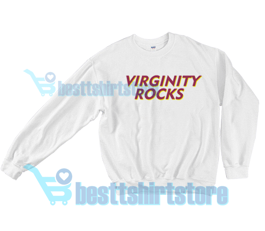 virginity rocks sweatshirt amazon