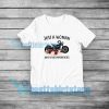 Just A Woman Who Loves Motorcycles T-Shirt S-5XL