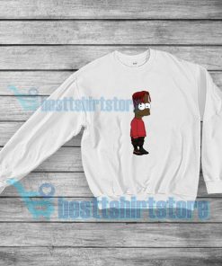 Lil Yachty Simpsons Sweatshirt Hip Hop Rap S-5XL