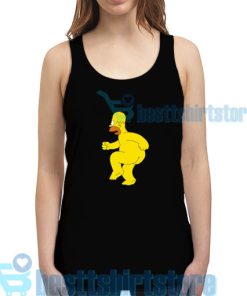 Naked Homer Funny Tank Top Men And Women S-2XL