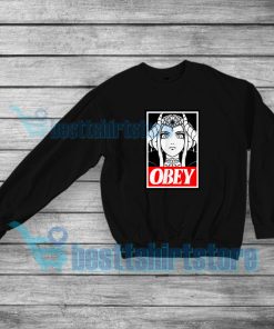 Obey Edelgard Sweatshirt Fire Emblem Merch S-3XL