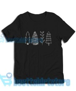 Cute Christmas Tree T-Shirt S - 3XL
