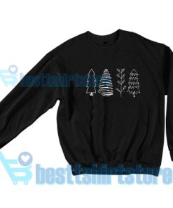 Get It Now Cute Christmas Tree Sweatshirt S - 3XL