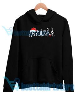 Get It Now Believe Christmas Hoodie for Men's and Women's S - 3XL