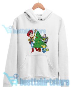 Get It Now Christmas Woody and Buzz Hoodie S - 3XL