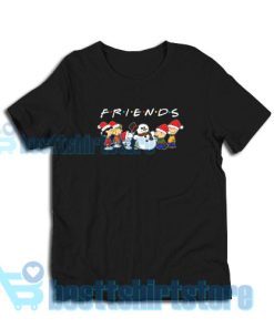 Cute Christmas Friends T-Shirt S - 3XL
