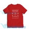 Among Us Gift Christmas T-Shirt S – 3XL