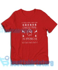 Among Us Gift Christmas T-Shirt S – 3XL