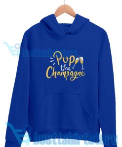 Pop-The-Champagne-Hoodie-Blue-navy