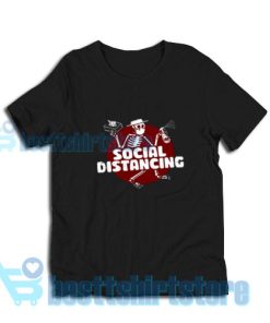 Social-Distancing-Skeleton-T-Shirt