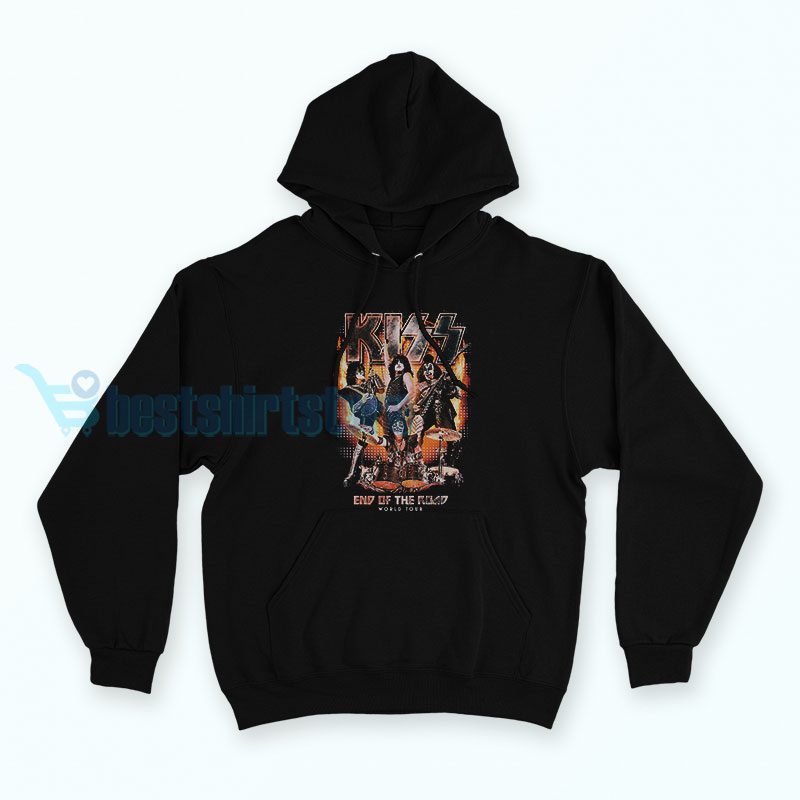 Kiss Band 2023 EOTR Tour Hoodie Tour Merch