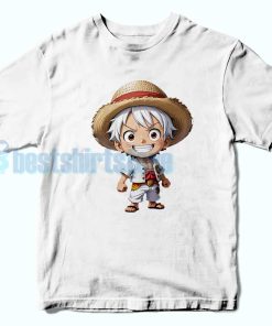 Luffy-Mode-Gear-5--T-Shirt