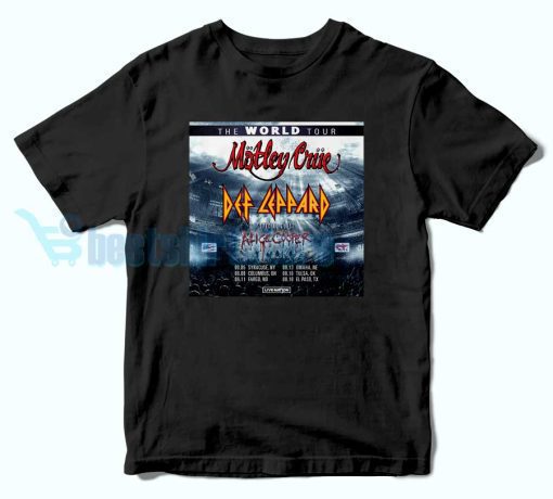 Motley Crue Tour 2024 T-Shirt